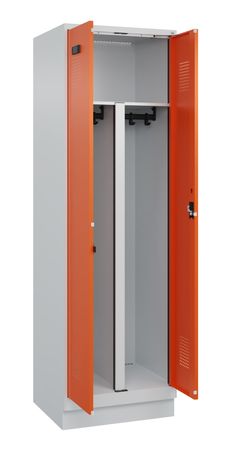 C+P PSA Schwarz-Weiß-Spind Evolo PLUS
