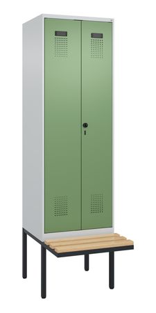 C+P Schwarz-Weiß-Spind Evolo PLUS