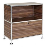 Büroregal | Aktenregal | Sideboard 2 mit einer Klapptür