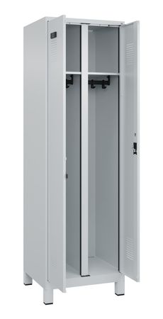 C+P Schwarz-Weiß-Spind Evolo PLUS