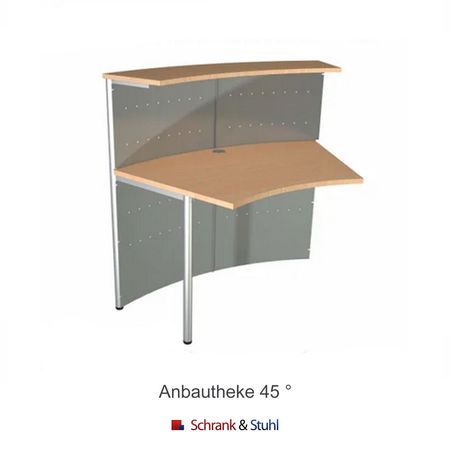 Empfangstheke Anmeldung Empfangstresen Informationsstand Rezeption Auskunft 