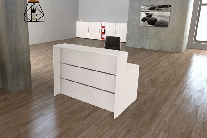 Anmeldung Rezeption Thekenelement  Empfangstheken Ladenausstattung