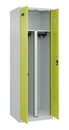 C+P PSA Schwarz-Weiß-Spind Evolo PLUS