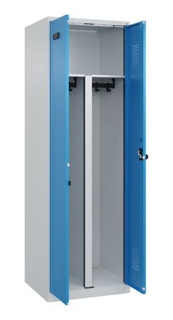 C+P PSA Schwarz-Weiß-Spind Evolo PLUS