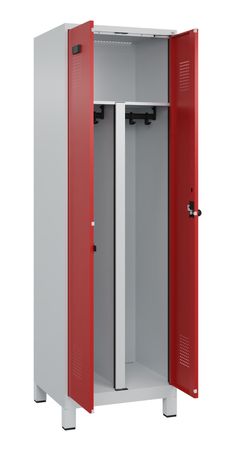 C+P PSA Schwarz-Weiß-Spind Evolo PLUS