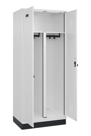 C+P PSA Schwarz-Weiß-Spind Evolo PLUS