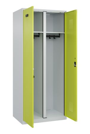C+P Schwarz-Weiß-Spind Evolo PLUS