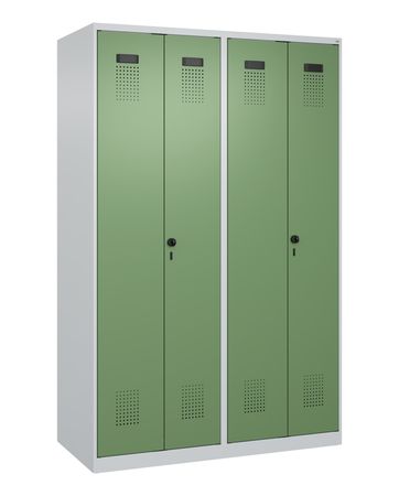 C+P PSA Schwarz-Weiß-Spind Evolo PLUS