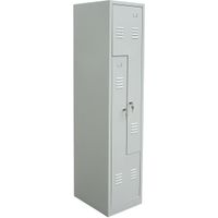 Spind in Z-Form | 2 Abteile 180x41,5x50 GRAU