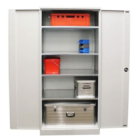 verzinkter Fachboden Schwerlastschrank Büroschrank Werkstattschrank