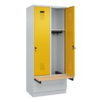 C+P Spind Evolo PLUS, Bank, 2 Abteile, 1950x800x815mm