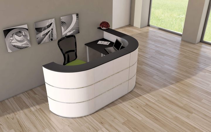 Empfangstheke Empfangstisch Empfangstresen Theke Verkaufstheke  Salontheke