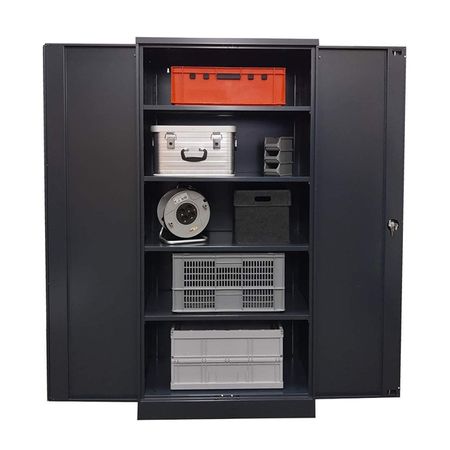 XXL Werkzeugschrank | Werkstattschrank 195x92x60 ANTHRAZIT