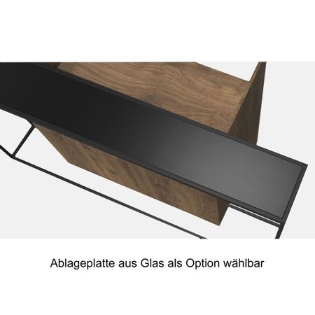 Ablageplatte aus Glas Empfangstheke