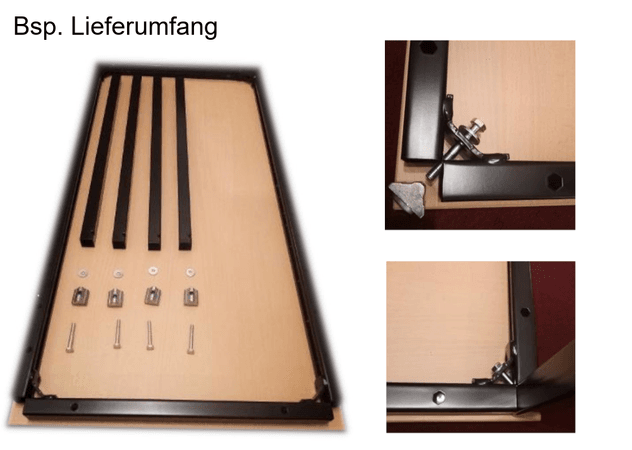 Schreibtisch | Bürotisch | 200 x 80 | verschiedene Farben