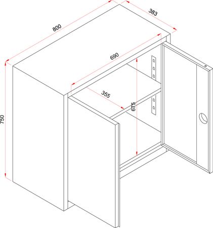 Mauser Gewehrschrank