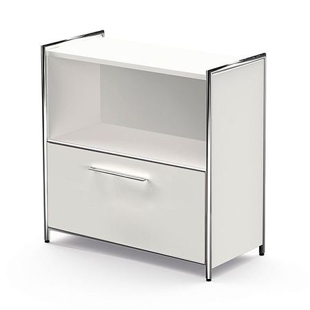 Schubladenschrank Sideboard Homeoffice Büroschrank Flurschrank Homeoffice Schränkchen weiß weiss