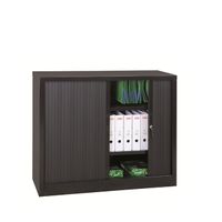 Aktenschrank | Rolladenschrank 105x120x46 SCHWARZ