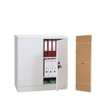 Aktenschrank | Stahlschrank | zerlegt im Karton 100x92x42 GRAU