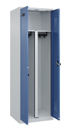 C+P PSA Schwarz-Weiß-Spind Evolo PLUS