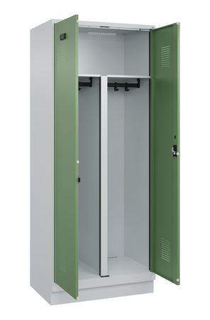 C+P PSA Schwarz-Weiß-Spind Evolo PLUS