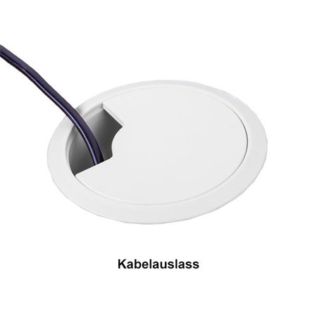 Kabelauslassdose Empfangstheke Empfangstresen Rezeption