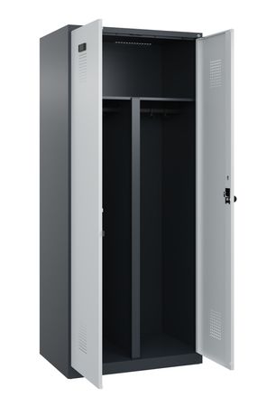 C+P PSA Schwarz-Weiß-Spind Evolo PLUS