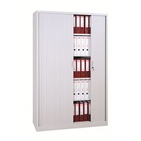 Aktenschrank | Rolladenschrank 195x120x46 GRAU