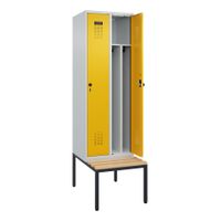 C+P Spind Evolo PLUS, Bank, 2 Abteile, 2120x600x815mm