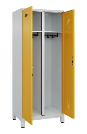 C+P Schwarz-Weiß-Spind Evolo PLUS