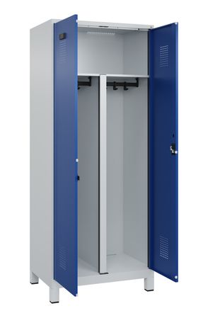 C+P PSA Schwarz-Weiß-Spind Evolo PLUS