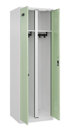 C+P Schwarz-Weiß-Spind Evolo PLUS