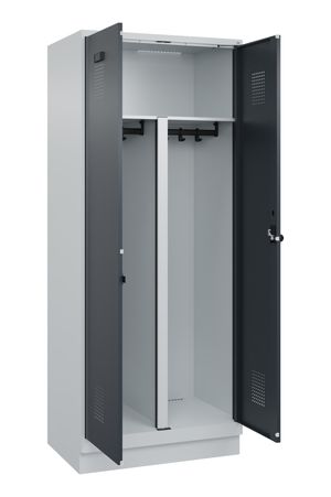 C+P PSA Schwarz-Weiß-Spind Evolo PLUS