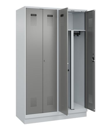 C+P PSA Schwarz-Weiß-Spind Evolo PLUS