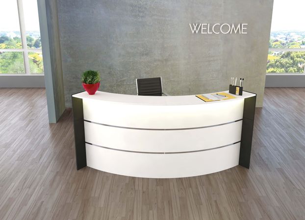 Empfangstheke Empfangstisch Empfangstresen Theke Verkaufstheke  Salontheke