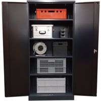 XXL Werkzeugschrank | Werkstattschrank 195x92x60 ANTHRAZIT/SCHWARZ