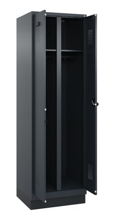 C+P Schwarz-Weiß-Spind Evolo PLUS