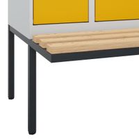C+P Spind Evolo PLUS, Bank, 2 Abteile, 1950x600x815mm