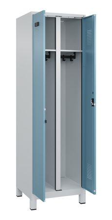 C+P Schwarz-Weiß-Spind Evolo PLUS