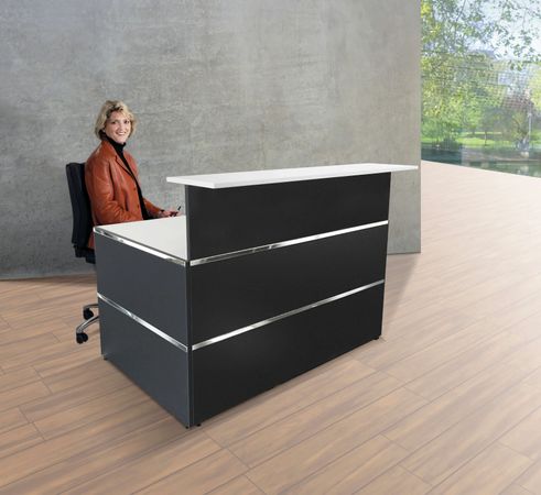 Empfangstresen Rezeptionstisch SEG Sicherheitsglas