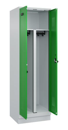C+P PSA Schwarz-Weiß-Spind Evolo PLUS