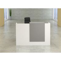 Empfangstheke Grafitwhite | 110 x 160 x 84 cm (HxBxT)