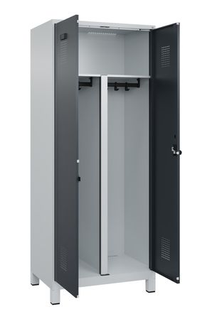 C+P PSA Schwarz-Weiß-Spind Evolo PLUS