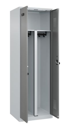 C+P PSA Schwarz-Weiß-Spind Evolo PLUS