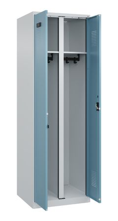 C+P Schwarz-Weiß-Spind Evolo PLUS