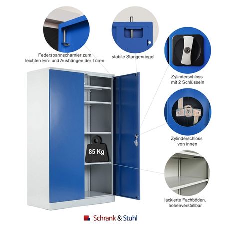 Werkzeugschrank Aktenschrank Stahlschrank