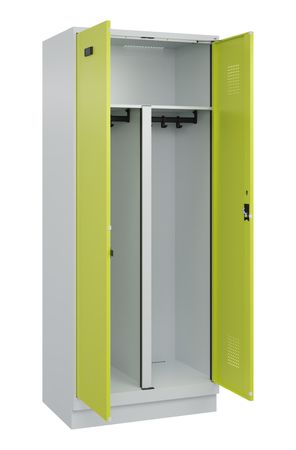 C+P PSA Schwarz-Weiß-Spind Evolo PLUS