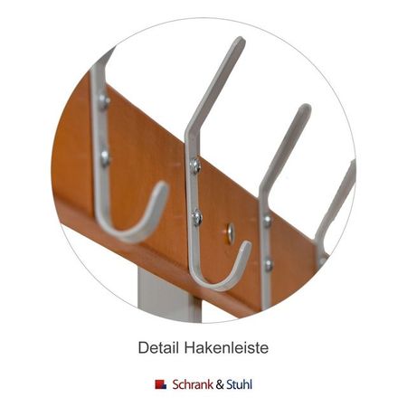 Hakenleisten Sitzbank