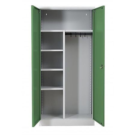 Putzmittelschrank Flügeltürschrank Staubsaugerschrank Stahlschrank