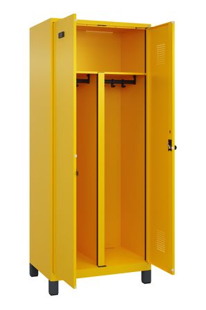 C+P PSA Schwarz-Weiß-Spind Evolo PLUS